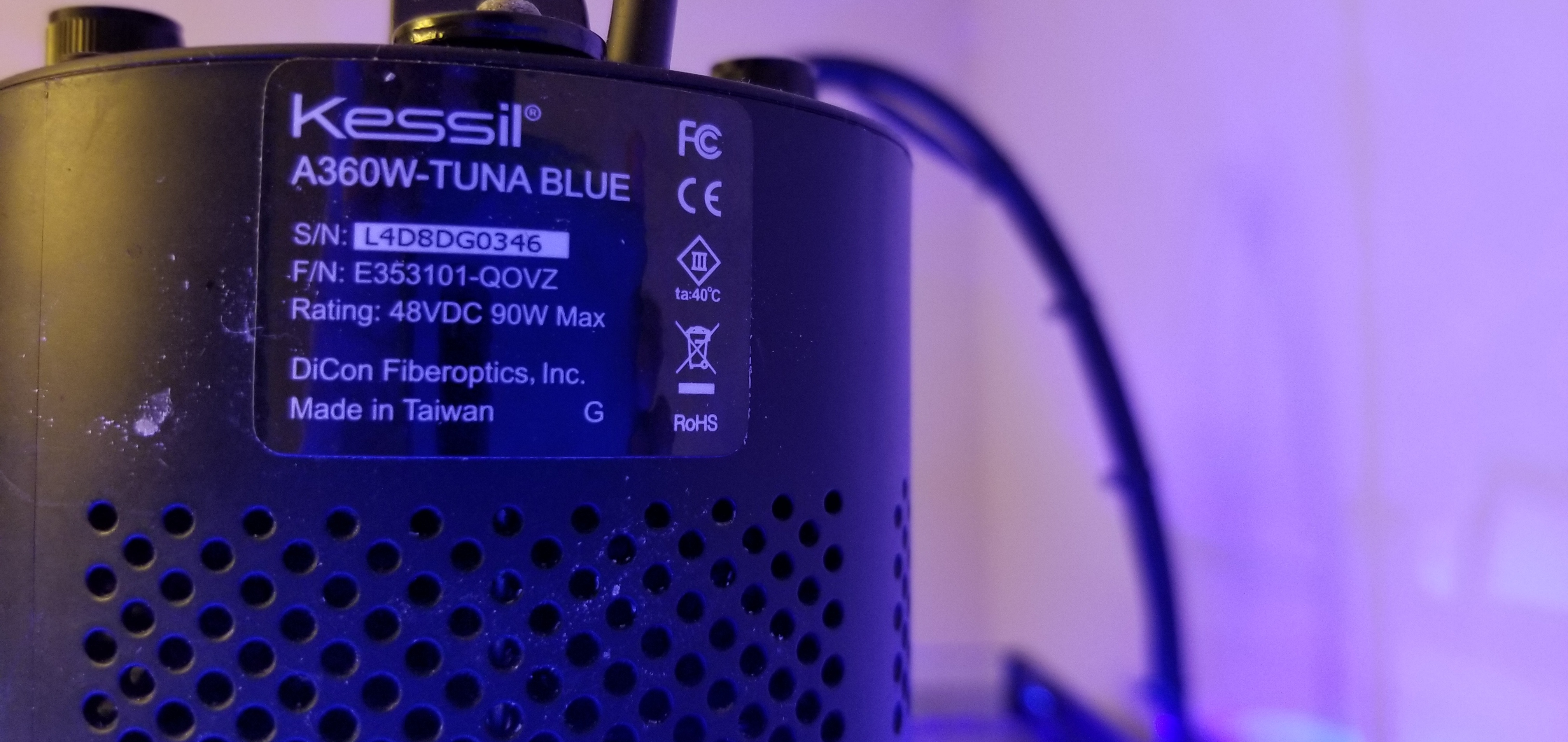 Kessil A360W Tuna Blue for Sale – $160 – Dry Goods For Sale/Trade